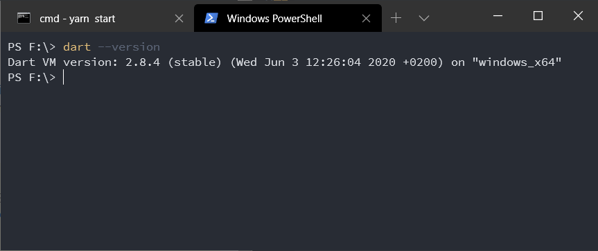 Dart Installation Check